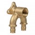 Водорозетка Smart Aqua PE-Xa U-профиль M 16-Rp1/2"ВР-16 L=43мм, тип 1 USYSTEMS
