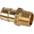 Штуцер с наружной резьбой латунный для труб PE-Xa 16-R3/4"НР, тип 1 USYSTEMS 