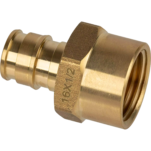 Штуцер с внутренней резьбой латунный для труб PE-Xa 20-Rp3/4"ВР, тип 1 USYSTEMS