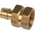 Штуцер с внутренней резьбой латунный для труб PE-Xa 16-G1/2"ВР, тип 2 USYSTEMS