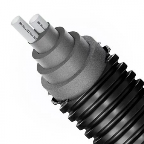 Труба Thermo Twin PE-Xa 2x40x3,7/175 PN6 бухта 200м USYSTEMS