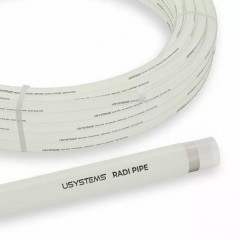 Труба Radi Pipe белая PN10 16x2,2 бухта 100м USYSTEMS