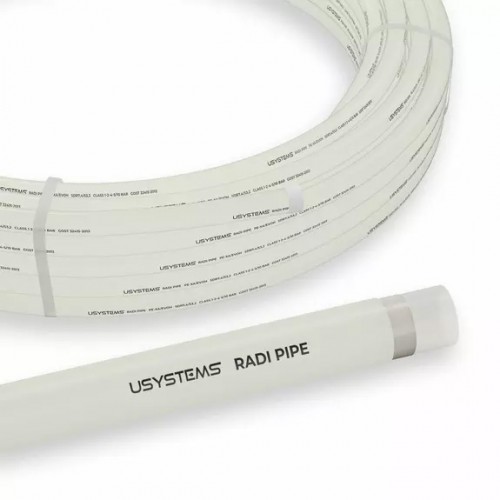 Труба Radi Pipe белая PN6 16x2,0 бухта 240м USYSTEMS