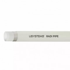 Труба Radi Pipe белая PN10 16x2,2 бухта 100м USYSTEMS